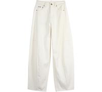 Oxbow - Pantalone a gamba ampia - Ballon Pant W Snow per Donne in Cotone - Taglia 38 FR - Bianco