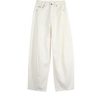 Oxbow - Pantalone a gamba ampia - Ballon Pant W Snow per Donne in Cotone - Taglia 40 FR - Bianco