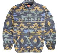 Oxbow - Pile da uomo con motivi - Sneakout Fullzip Polar Fleece Graphite per Uomo - Taglia S - Grigio