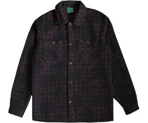 Oxbow - Sovracamicia in lana/poliestere - Vortex Liam Warr Overshirt Black per Uomo - Taglia M - Nero