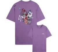 Oxbow - T-shirt in cotone biologico - Hellflo Tee M Purple per Uomo in Cotone - Taglia M - Viola