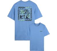 Oxbow - T-shirt in jersey pesante - Syndicate Tee M Lavender per Uomo in Cotone - Taglia S - Blu