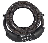 OXC Unisex Adult Cable Antirrobo CombiCoil10 - Cavo per bicicletta, multicolore, taglia unica