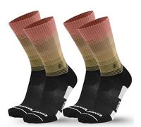 Oxeego 2 Calze Trekking Termiche Antivesciche, Ossigenanti e Antibatteriche - Calzini Trekking Tecnici (Outdoor Cammini - Via Frangicena 43/46)