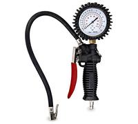 Oxfo Pistola MANOMETRO per COMPRESSORE GONFIAGGIO GOMME Pneumatici Auto Professionale