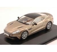 OXFORD 1/43 ASTON MARTIN VANQUISH COUPE 2001 ORO MODELLINO STATICO DIECAST