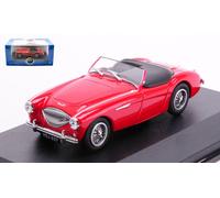 OXFORD 1/43 AUSTIN HEALEY 100 BN1 1957 ROSSO MODELLINO STATICO DIECAST