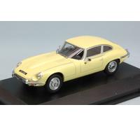 OXFORD 1/43 JAGUAR V12 E TYPE COUPE 1971 GIALLO MODELLINO STATICO DIECAST