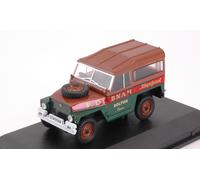 OXFORD 1/43 LAND ROVER LIGHTWEIGHT HARD TOP FRED DIBNAH MODELLINO STATICO