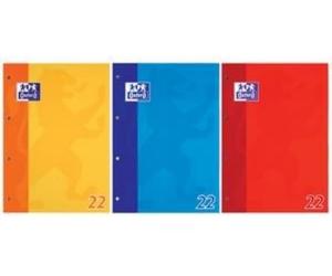 Oxford 100050354 School Notepad Lines 20 - A4, 50 Sheets/90 g/m², 4 Holes
