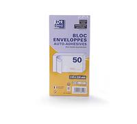 Oxford 100100225 buste autoadesive 110 x 220 x 50 bianco