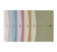 Oxford 100101421 blocco college Blu, Grigio, Verde, Viola, Rosso DIN A4 quadre