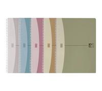 Oxford 100101421 blocco college Blu, Grigio, Verde, Viola, Rosso DIN A4 quadre