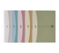 Oxford 100101421 blocco college Blu, Grigio, Verde, Viola, Rosso DIN A4 quadre