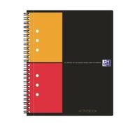 Oxford 100102880 blocco college Grigio, Arancione, Rosso DIN A5+ quadretti Num