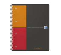 Oxford Blocco spiralato Activebook – Quadretti 5 mm – 240×297 mm – 80 fogli 80gr