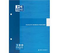 Oxford 100105667 - Risma 100 fogli A4 a quadretti bianchi, per raccoglitori, 210 x 297, 80 g, colore: giallo