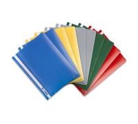 Oxford 100742 - Cartellina in plastica, formato A4, 10 pezzi Moderno 31 x 22,8 x 0,3 cm colori assortiti