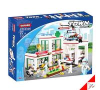 Oxford 2023 Town Heroes HOSPITAL Brick Block Assembly Figure 703 pezzi ST33366