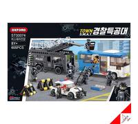 Oxford 2024 Town Swat Team BUS TERROR SOPPRESSION Brick Block 605 pezzi ST33374