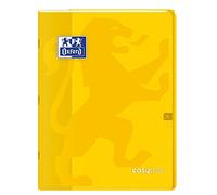 Oxford 400100060 EasyBook - Taccuino a quadretti, 24 x 32 cm, 96 pagine, 90 g, quadretti grandi, colore: giallo