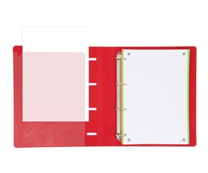 Oxford 400131304 raccoglitore ad anelli A4+ Rosso