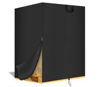 Oxford 420D - Custodia protettiva impermeabile per pallet da esterno, per esterni e esterni, adatta per 122 x 106 x 122 cm (lunghezza x larghezza x altezza)