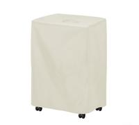 Oxford 420D Shredder Cover antipolvere, antivento, resistente ai raggi UV, per trituratori standard, utilizzato in garage e ripostigli (beige)