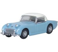 Oxford 76AHF002 Austin Healey Frogeye Sprite Iris Blu 1/76 Scala 00 Gauge T48