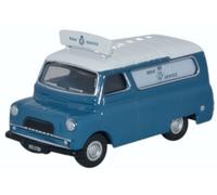 Oxford 76CA028 Bedford CA Van Blu/Bianco 1:76 Modello Diecast