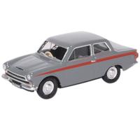 Oxford 76COR1008 Ford Cortina MK1 Lombard Grigio/Rosso 1/76 Scala 00 Gauge T48