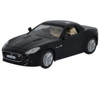 Oxford 76FTYP001 Jaguar F Type Nero/Nero Auto Diecast 1:76