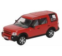 Oxford 76LRD008 Land Rover Discovery 3 Rimini Red 1/76 Scala 00 Gauge T48 Post