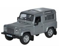 Oxford 76LRDF003 Land Rover Defender 90 Orcadi Grey1/76 Scala 00 Gauge T48 Post
