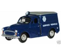 Oxford 76MM054 Morris Minor NRMA Furgone Blu 1/76 Scala 00 Con POD Post