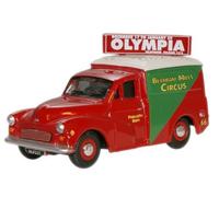Oxford 76MM058 Bertram Mills Morris 1000 Van 1/76 Scala 00 New In Case