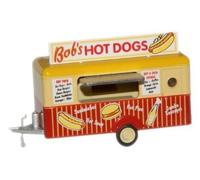 Oxford 76TR001 Bob's Caldo Cani Mobile Rimorchio Die Cast Modello 1/76 Scala =