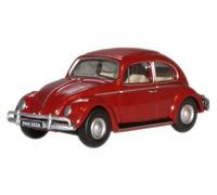 Oxford 76VWB002 Die Cast Volkswagen Beetle Rubino Rosso 1/76 Scala 00 Gauge