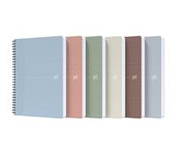 Quaderno Spiralato Rec'Up Oxford - A4 - Quadretti 5 mm con Margini - 90 g - 4001