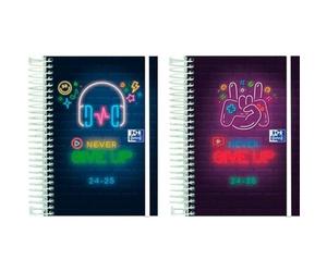 Oxford Agenda Never Give UP 1/8 12x18 cm 2024-2025