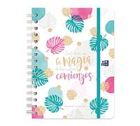Oxford, Agenda scolastica 2021-2022, Magia, Spagnolo, Vista Vista A5, 15 x 21 cm