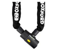 Oxford Rider Equipment Bloccasterzo LK132 con allarme 10 mm x 2 m Argento