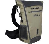 Zaino impermeabile Oxford Aqua B25 Nero-Cachi Verde 25 L