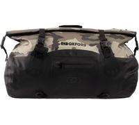 Oxford Aqua T-50, borsa a rotolo impermeabile 50 l male Nero/Beige/Marrone
