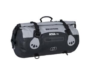 Oxford Aqua T-70 Roll Bag grigio/nero 70L