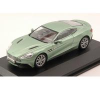 Oxford ASTON MARTIN VANQUISH COUPE 2001 METALLIC GREEN 1:43