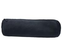 OXFORD Astuccio in pelle oliata, lunghezza cm 22, diametro 6 cm, Nero