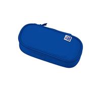 Oxford Astuccio in poliestere, resistente, ovale, blu, Blu, 23x11x6cm, Astuccio per matite