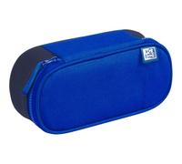 Oxford Astuccio per la scuola con aletta, Picchi per forniture scolastiche, organizer per accessori, custodia impermeabile per penne, blu navy