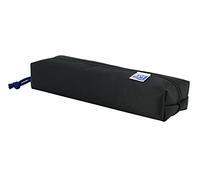 Oxford - Astuccio rettangolare con elastico, 22 cm, nero
